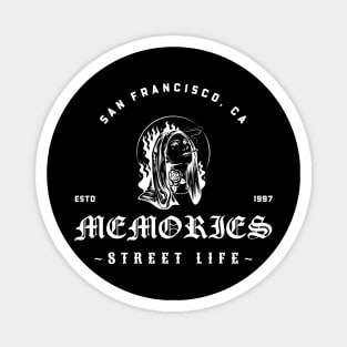 San Francisco - memories - street life Magnet